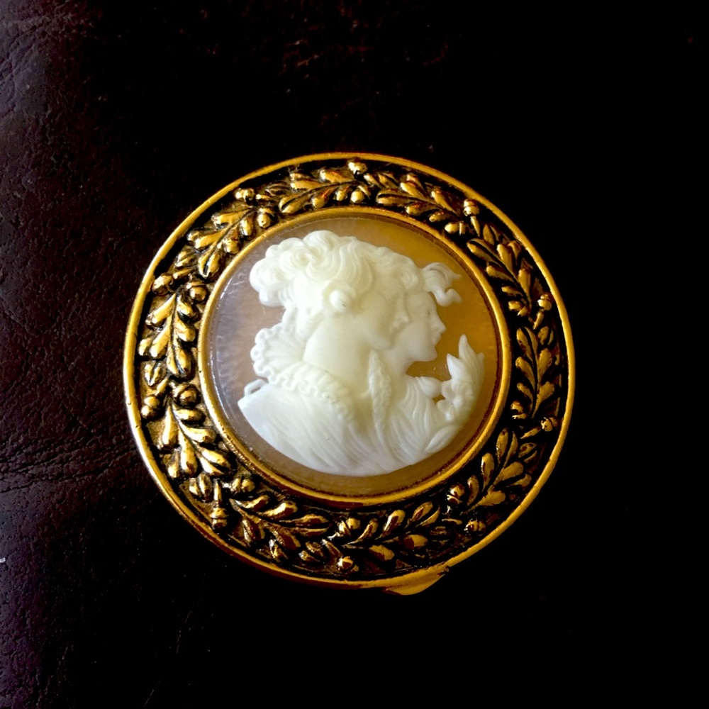 Antique Estee Lauder” Youth Dew “ perfume cameo